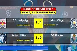 Liga Champions Malam Ini Hasil